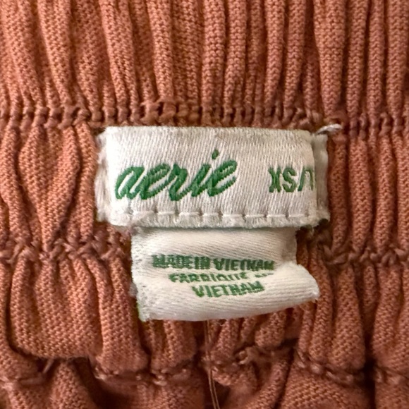 Women's Aerie Orange Ruffled Skirt - Picture 3 of 3